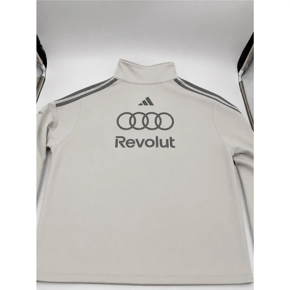 Adidas clothing - ADIDAS AUDI REVOLUT F1 TEAM ENGINEERS & MARKETING TRACK TOP - KE8919 - Gray 1