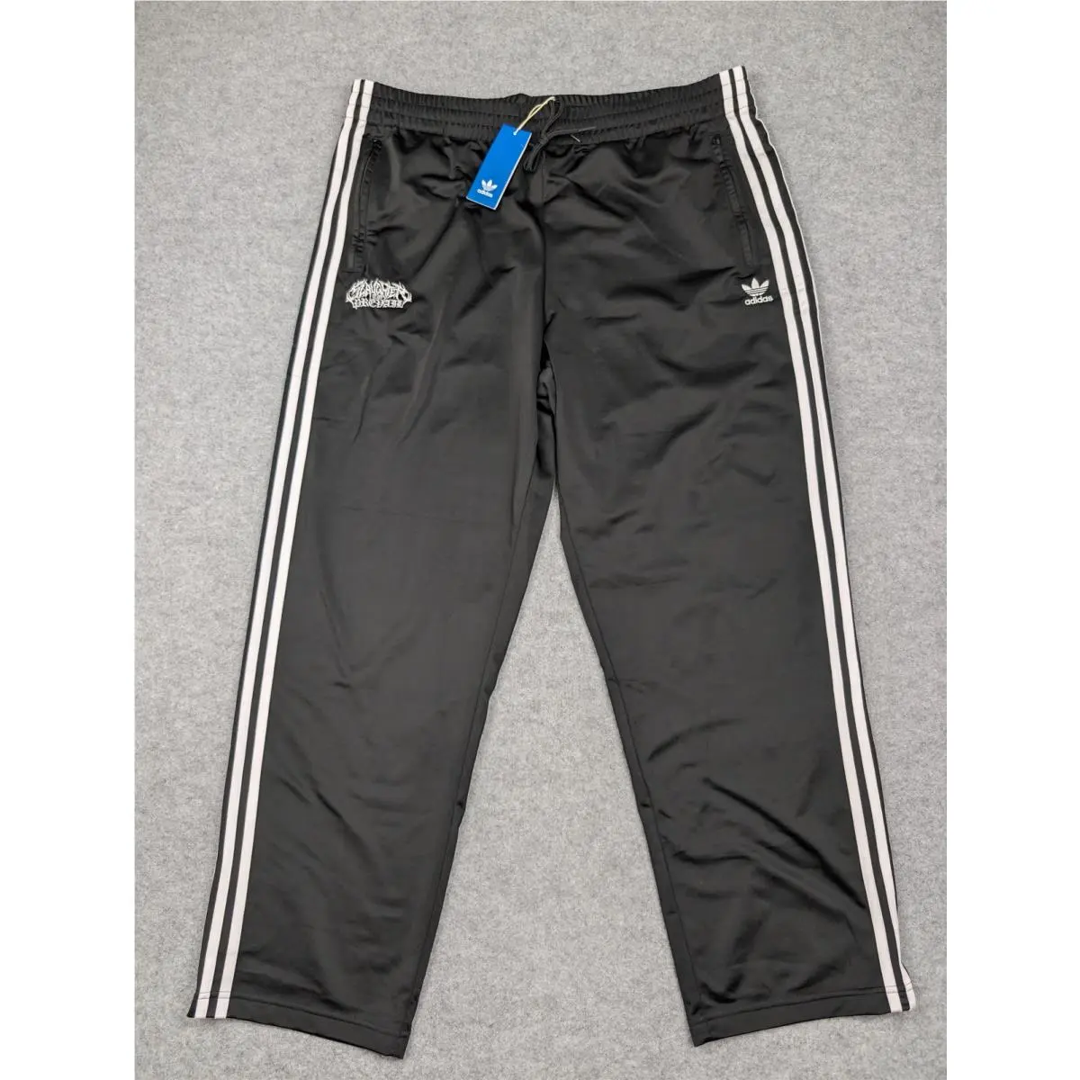 x Slaughter To Prevail Pants Mens 2XL Black Firebird TP Rack Pants by Adidas
