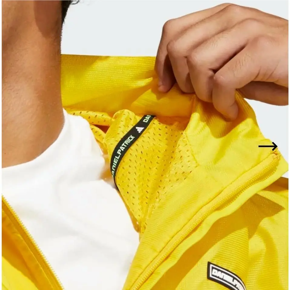 Adidas clothing - DANIEL PATRICK x ADIDAS BASKETBALL ANORAK - Yellow 4
