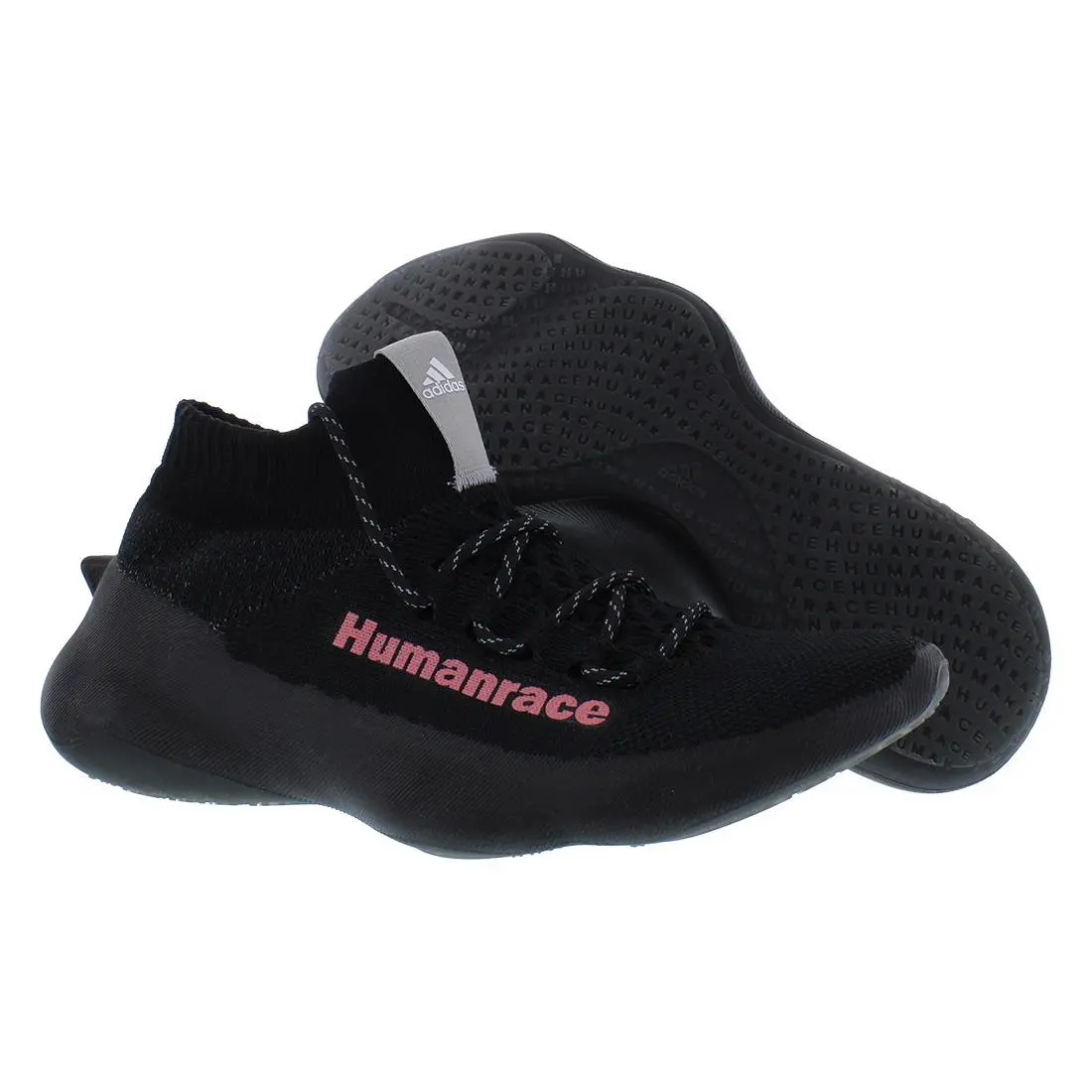 Adidas Human Race Sichona Unisex Shoes Size 10 Color: Shock Pink/core - Shock Pink/Core Black/Frozen Yellow, Main: Black