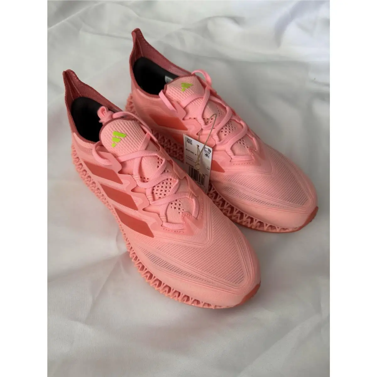 Women’s 4DFWD 4 Running Shoes Pink Spark/preloved Scarlet Size 9 by Adidas