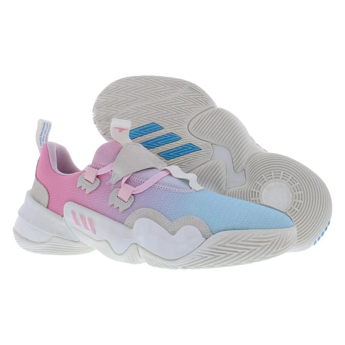Adidas Trae Young 1 Unisex Shoes Size 12 Color: Clear Pink/clear Pink/core
