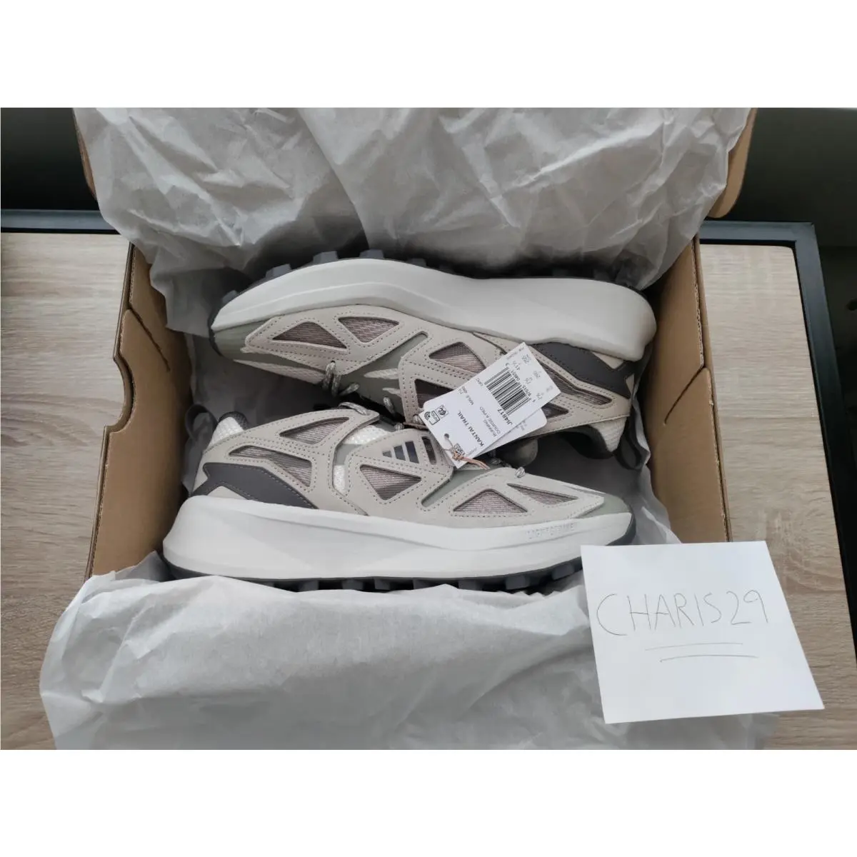 Adidas shoes - Adidas Kantai - Kantai - Cloud White/Charcoal/Putty Gre 0