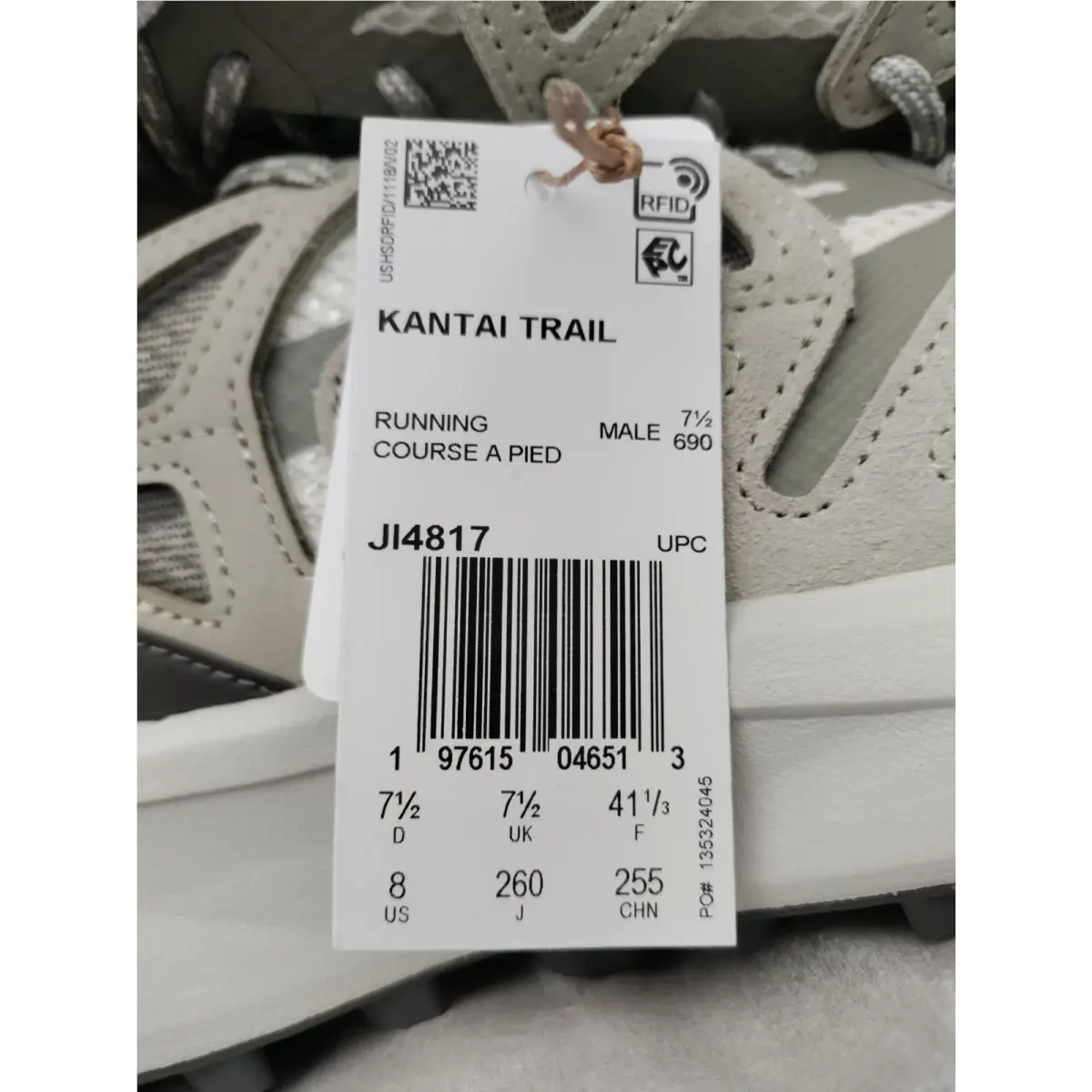 Adidas shoes - Adidas Kantai - Kantai - Cloud White/Charcoal/Putty Gre 1