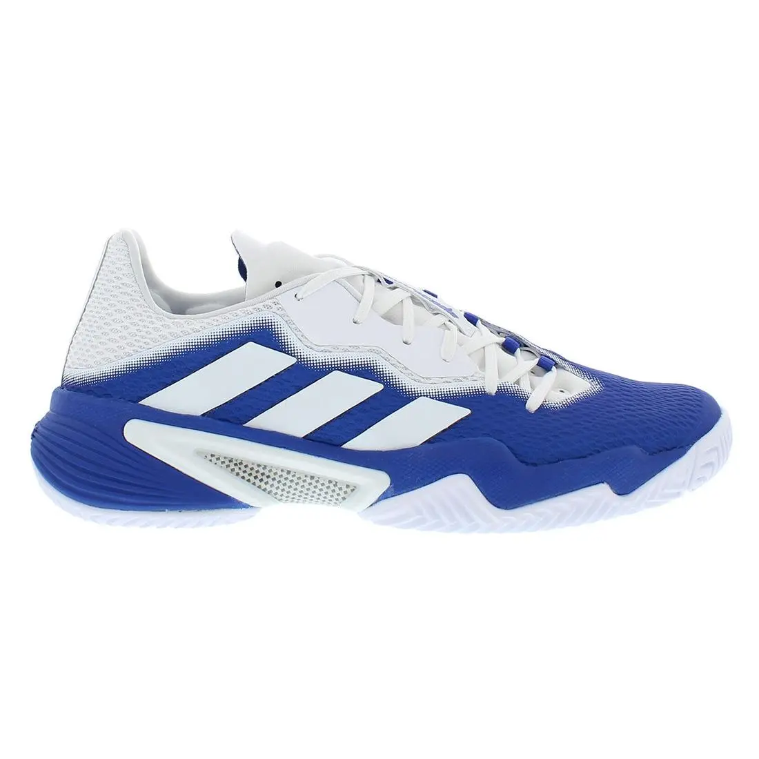 Barricade Mens Shoes Size 7 Color: White/blue by Adidas