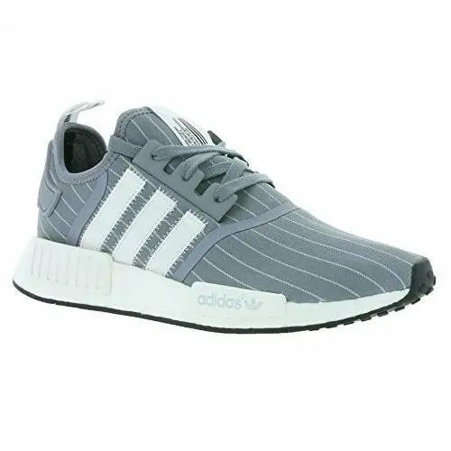 Adidas Originals Men`s NMD_R1 Bedwin Grey Pinstripe/white Sz 7.5 BB3123 Fashion