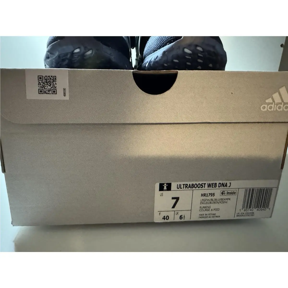 Adidas shoes - adidas UltraBoost Web DNA - UltraBoost Web DNA - GX2133 - Navy Legend Ink Blue Pink (UPC: 195740023041) 2