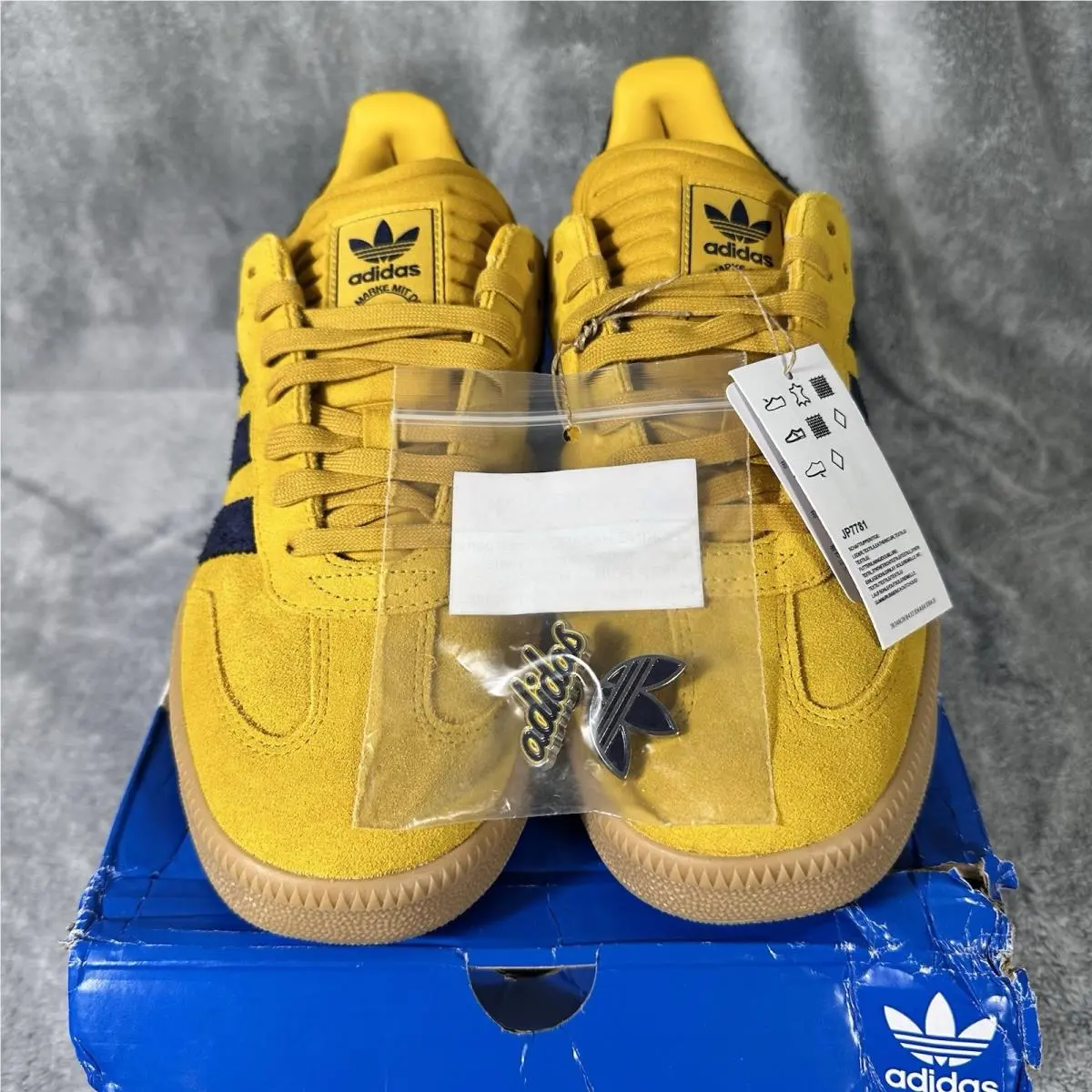 Adidas shoes - adidas Samba - Samba - JP7781 - Yellow 1