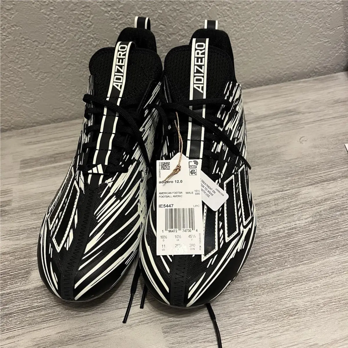 Adidas shoes - adidas Adizero 12.0 - Adizero - IE5447 - Black (UPC: 015633111122) 5