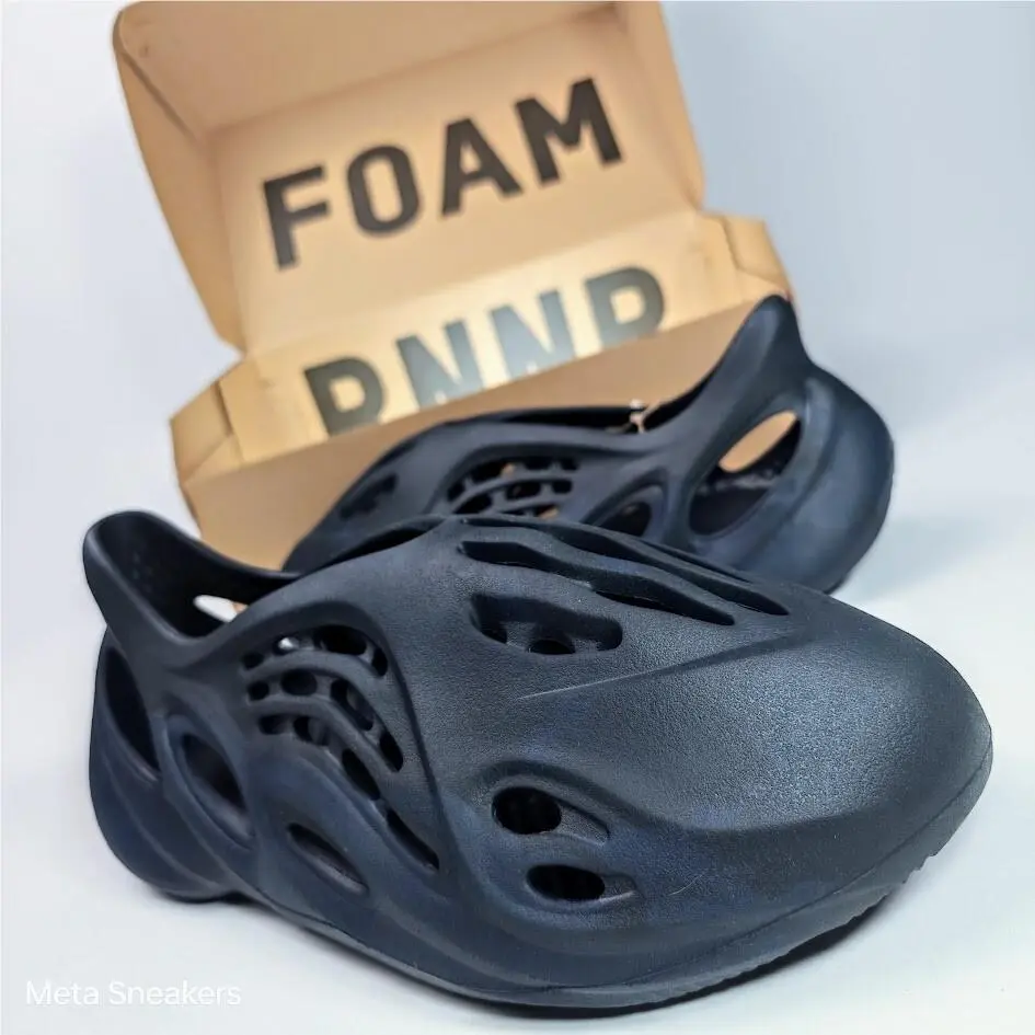 US 14 Men`s Mineral Blue Foam Comfort Sandals Yeezy Foam Rnr GV7903 by Adidas