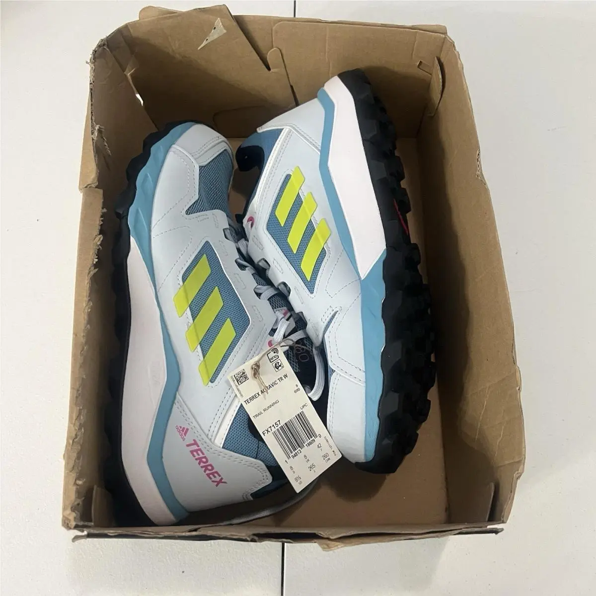 Adidas shoes - adidas TERREX Agravic - TERREX Agravic - FX7157 - Blue, Exterior: Blue 8