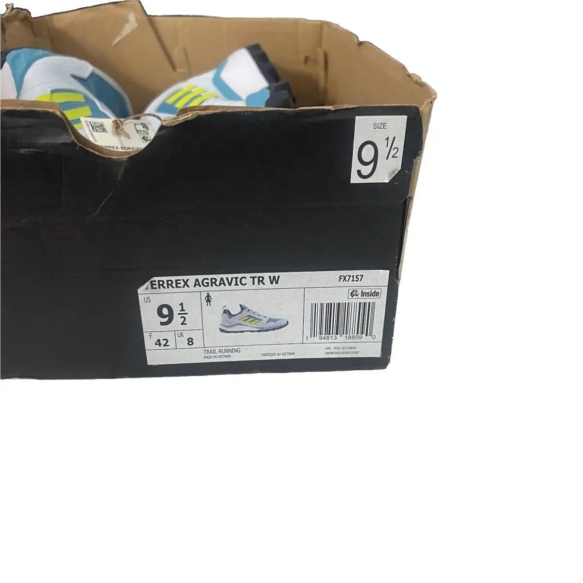 Adidas shoes - adidas TERREX Agravic - TERREX Agravic - FX7157 - Blue, Exterior: Blue 9