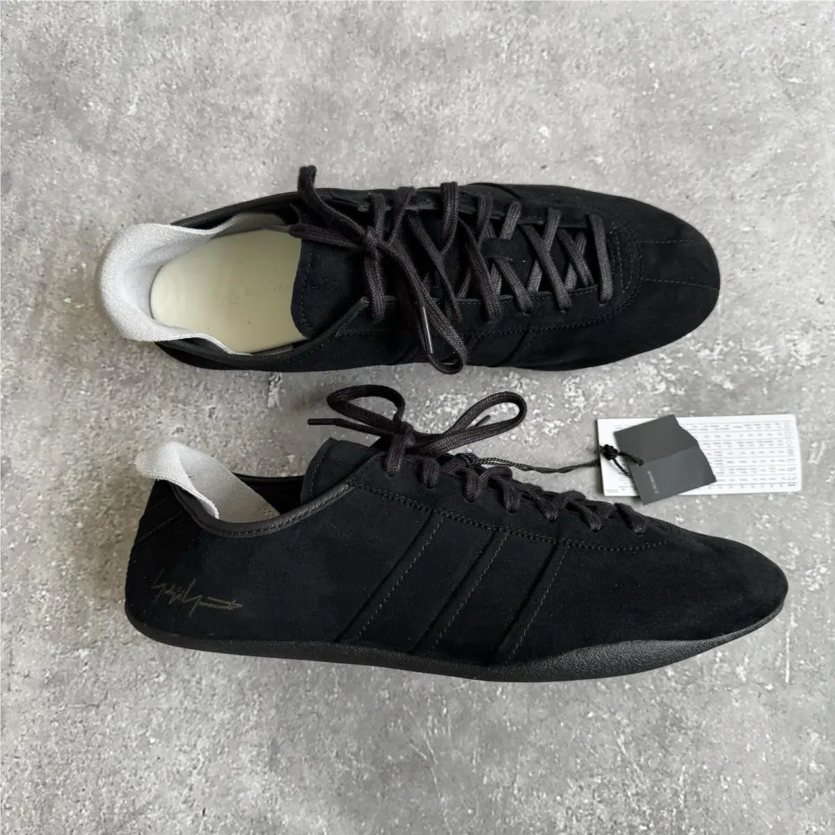 x Yohji Yamamoto Y-3 Tokyo Black Shoes JS2457 Size US 6.5 UK 5 EU 38 by Adidas