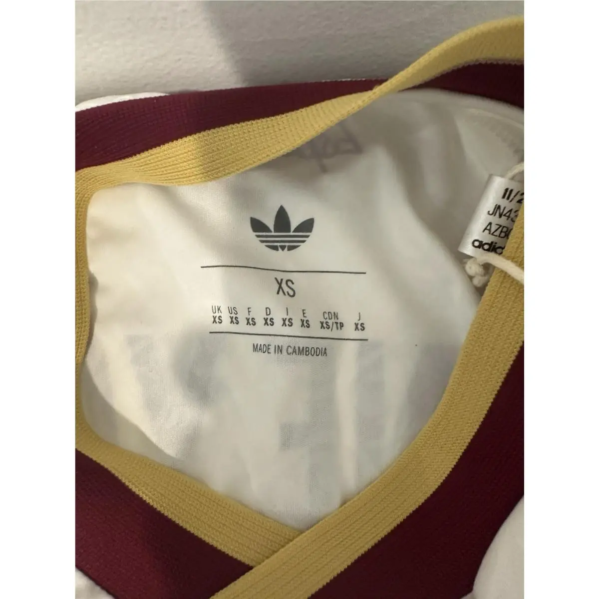Adidas clothing - Adidas Authentic Jersey - Authentic Jersey - KW9063 - White 0