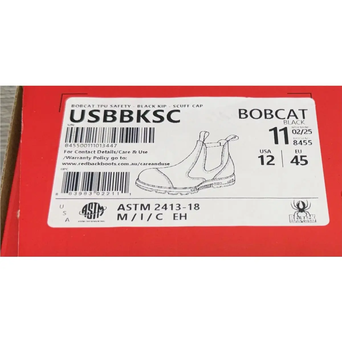 Redback shoes - Bobcat - Bobcat - Black 7