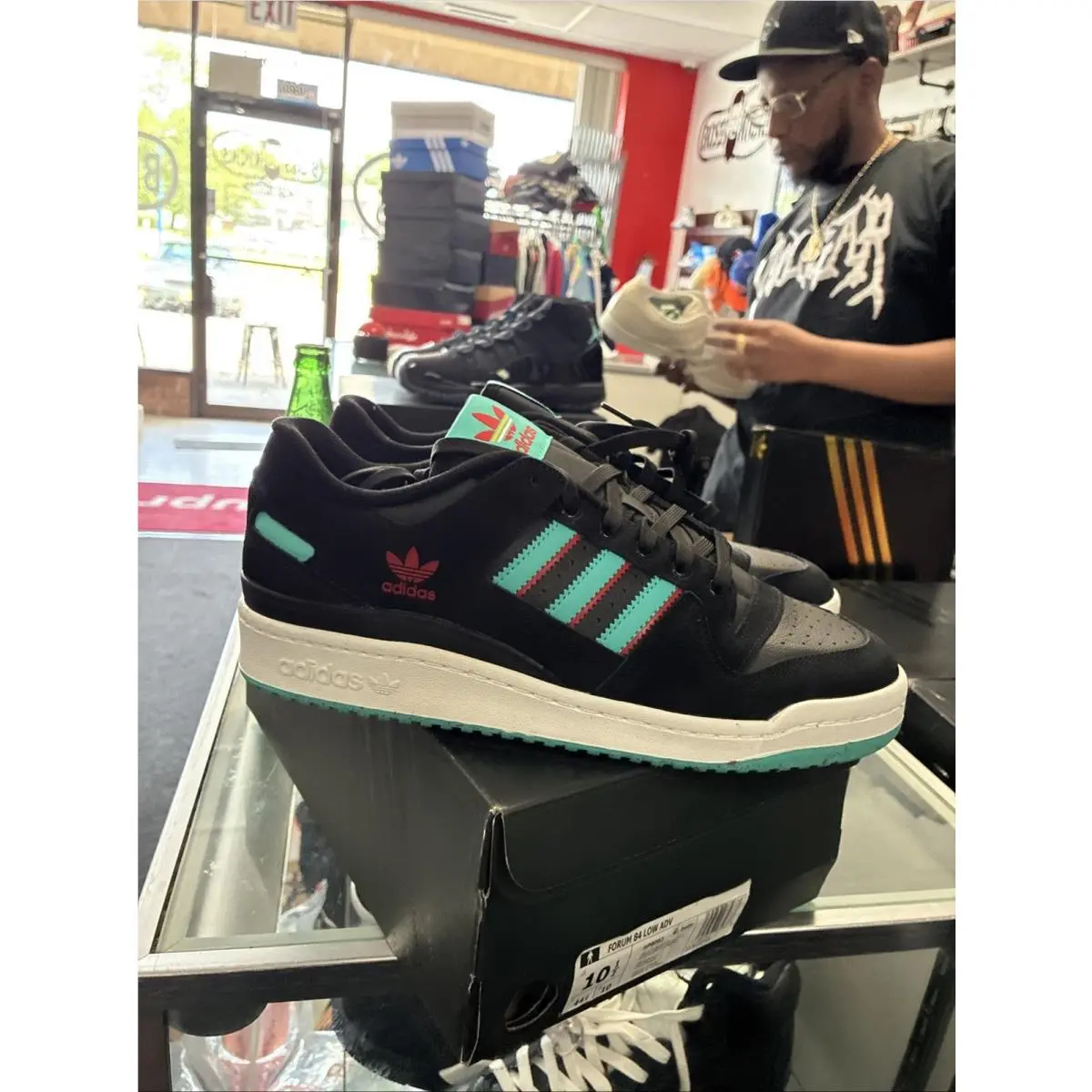 Adidas shoes - adidas Forum 84 - Forum - HP9092 - Black 4