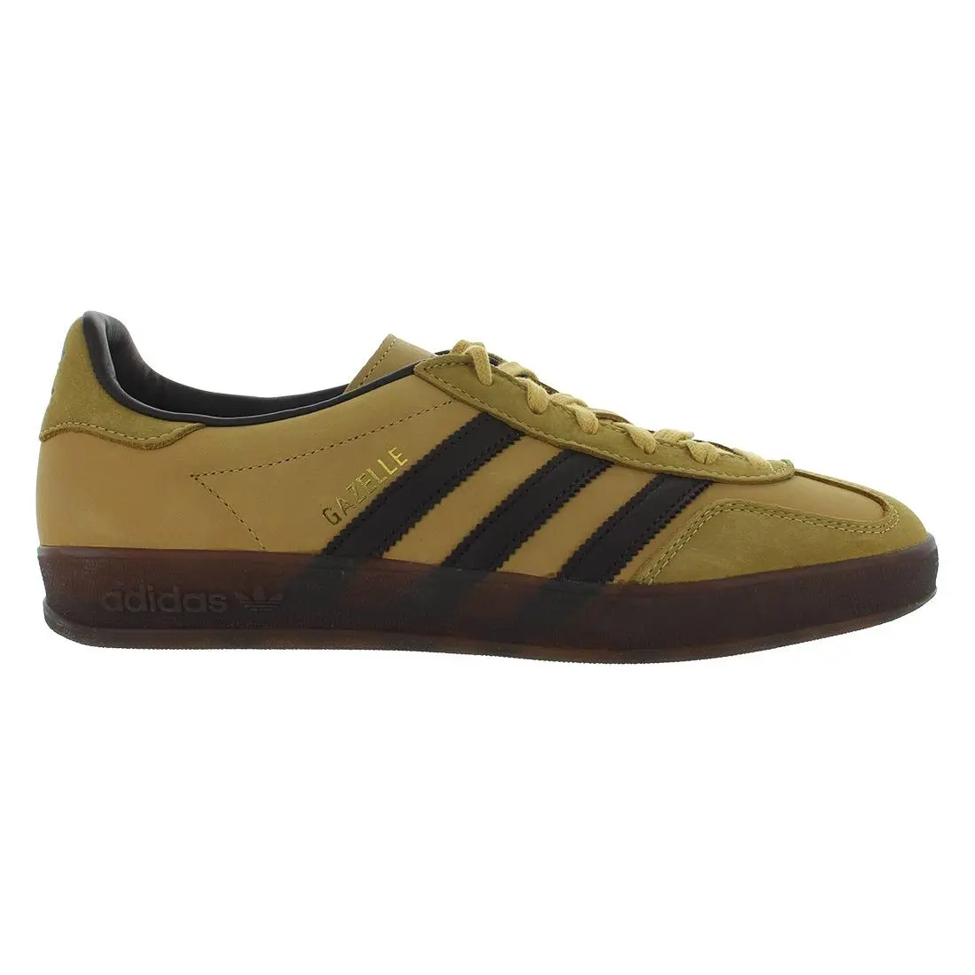 Adidas Gazelle Indoor Mens Shoes Size 8 Color: Oat/dark Brown