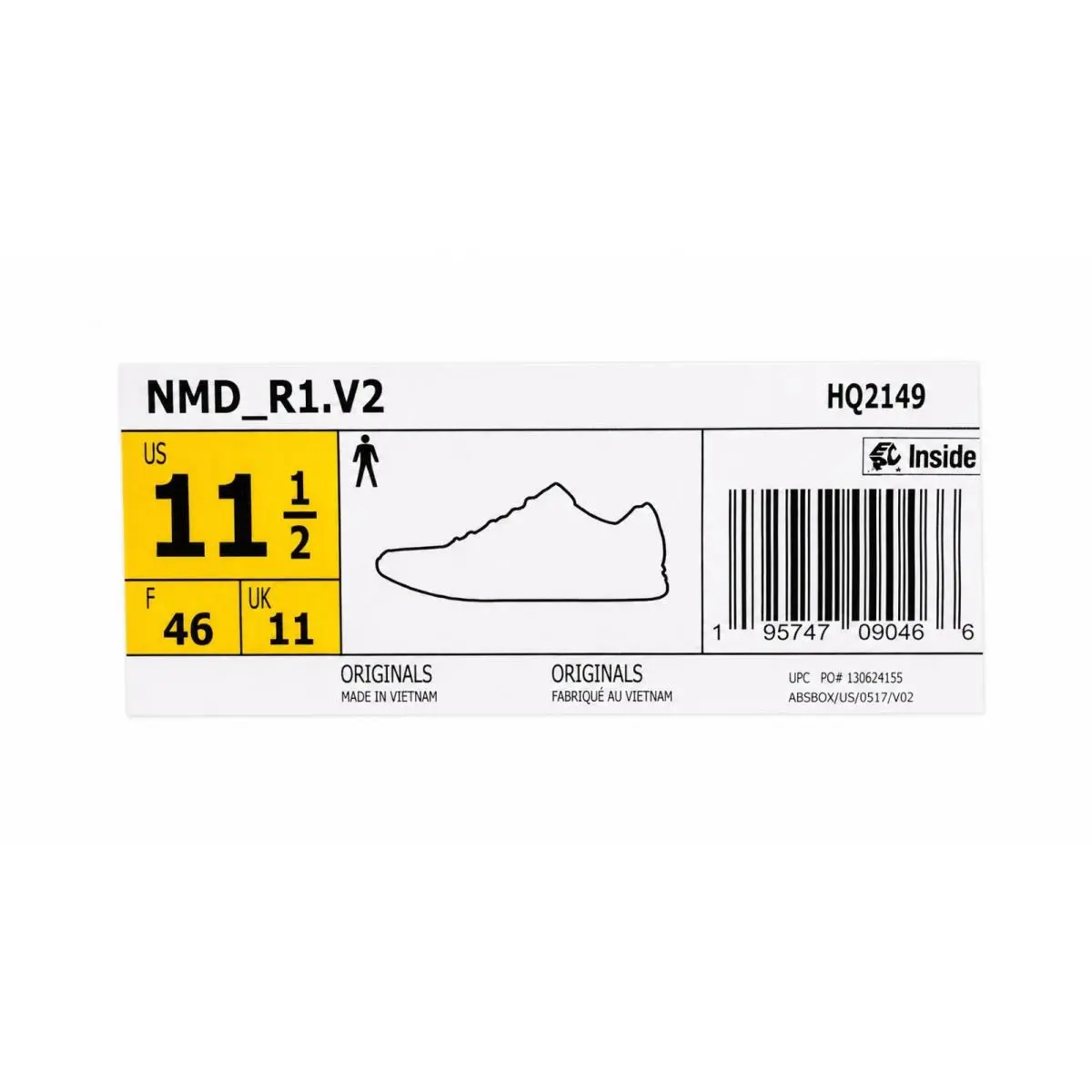 Adidas shoes - adidas NMD_R1 V2 - HQ2149 - Gray (UPC: 195747090466) 5
