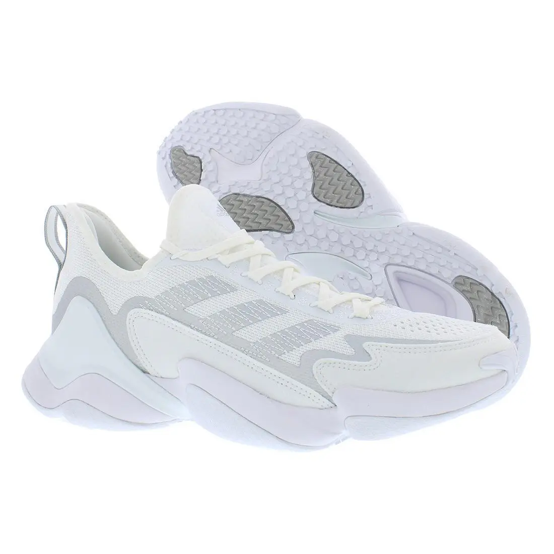 Impact Flx Unisex Shoes Size 10 Color: Cloud White/silver by Adidas