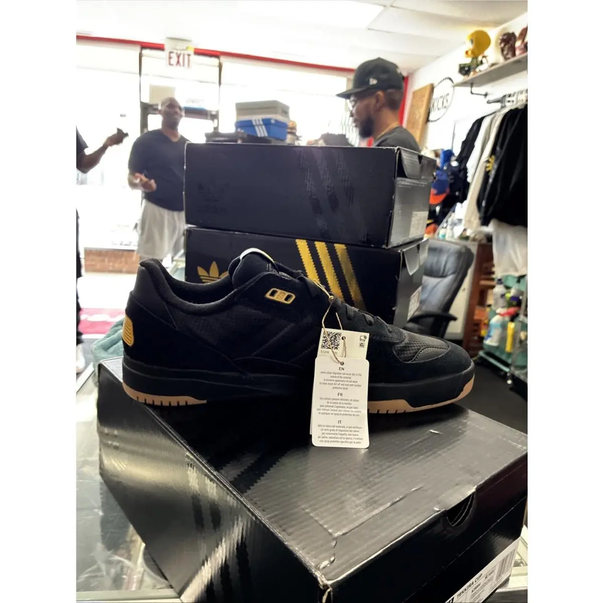Adidas shoes - Adidas Tekkira Cup - Tekkira Cup - KJ5054 - Black 6