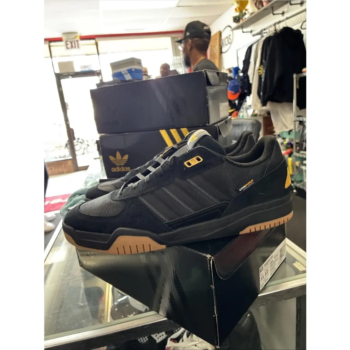 Adidas shoes - Adidas Tekkira Cup - Tekkira Cup - KJ5054 - Black 10