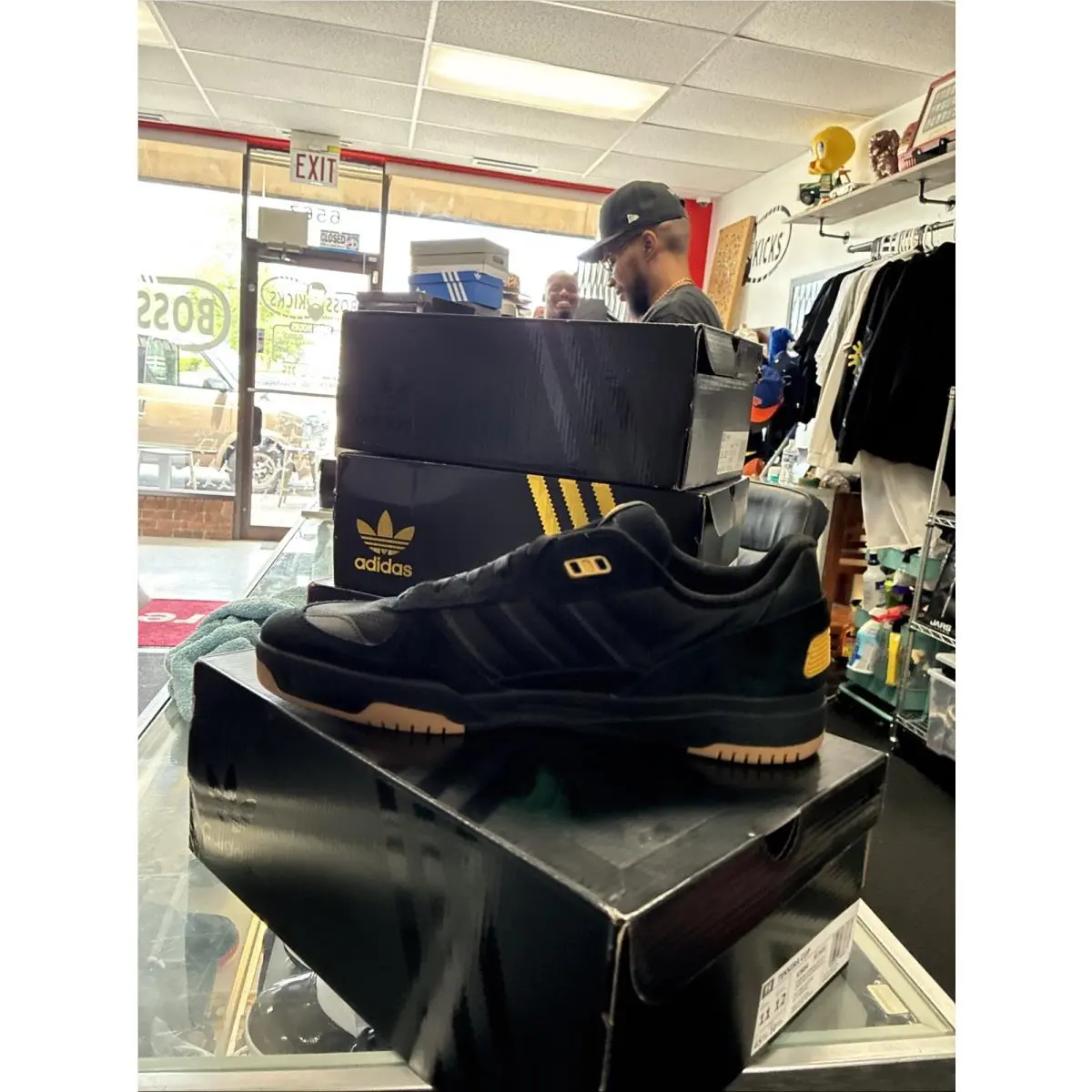 Adidas shoes - Adidas Tekkira Cup - Tekkira Cup - KJ5054 - Black 13