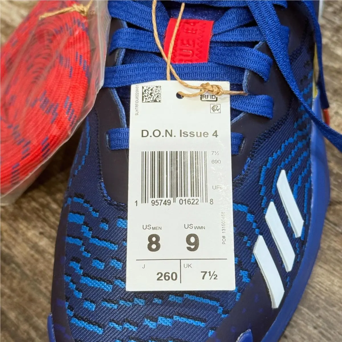 Adidas shoes - adidas D.O.N. Issue #4 - Issue - Blue 6