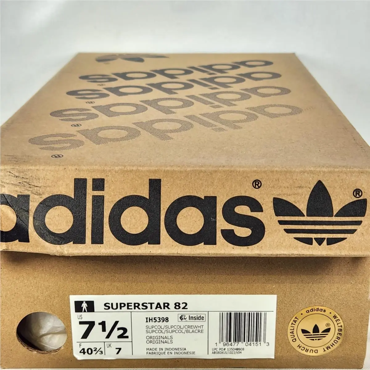 Adidas shoes - adidas Superstar 82 - Superstar - IH5398 - Red 6