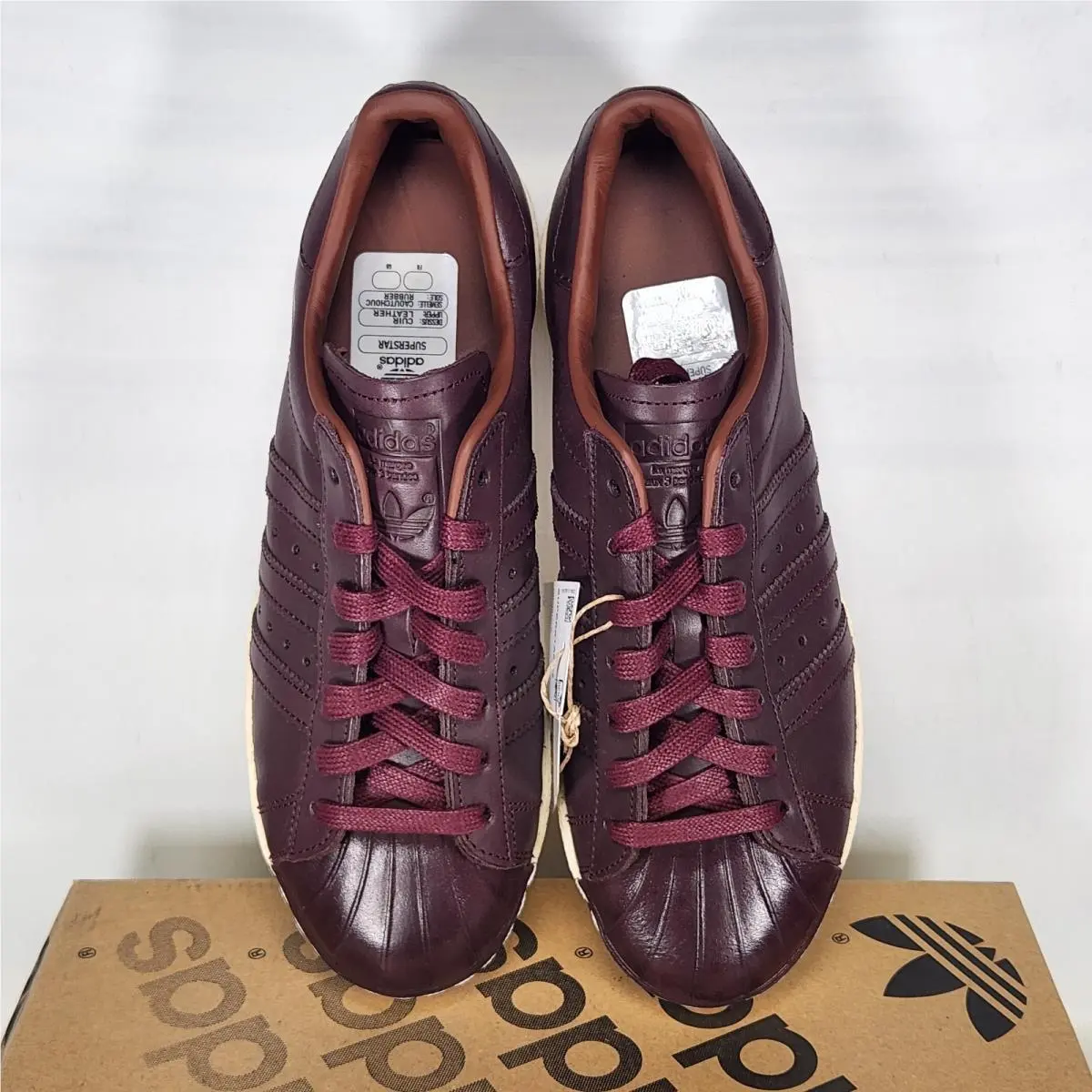 Adidas shoes - adidas Superstar 82 - Superstar - IH5398 - Red 1
