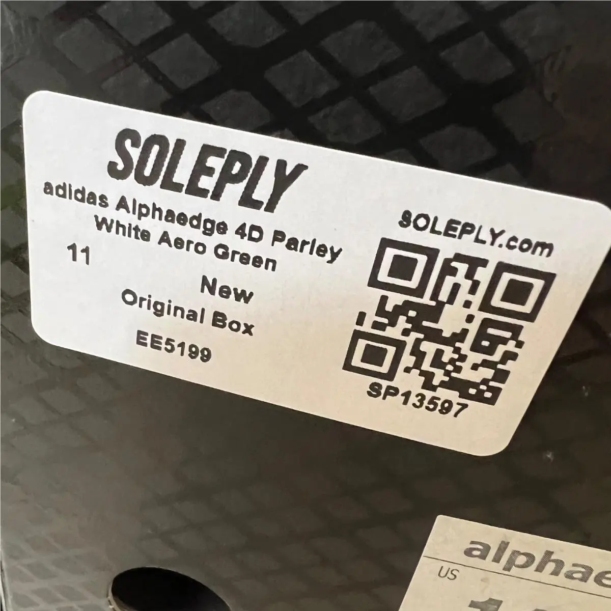 Adidas shoes - Alphaedge 4D Parley - Alphaedge Parley - Green 7