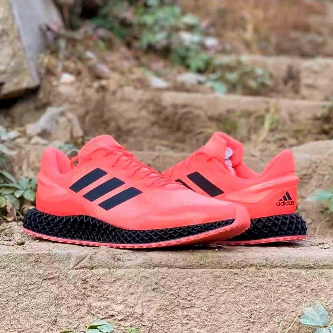 Adidas shoes - adidas 4D Run - Run - FV6956 - Signal Pink / Core Black / Light Flash Orange (UPC: 191532706420) 4