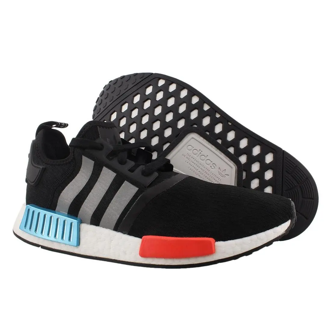 Nmd R1 Mens Shoes Size 5 Color: Black/grey/white by Adidas