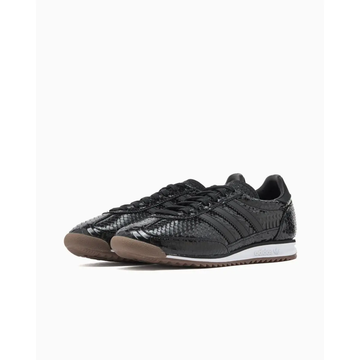 Adidas Originals Women`s 6 SL72 OG Black Carbon Snakeskin IH9170