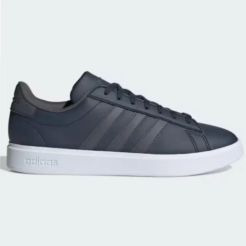 Grand Court 2.0 US Men`s 6.5 Women 8 Aurora Ink IG9226 Grey White by Adidas