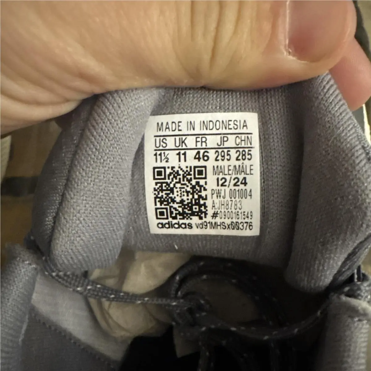 Adidas shoes - RunFalcon 5 TR - RunFalcon - JH8783 - Gray, Manufacturer: Carbon Beluga/Steeple Gray/Solar Red 8