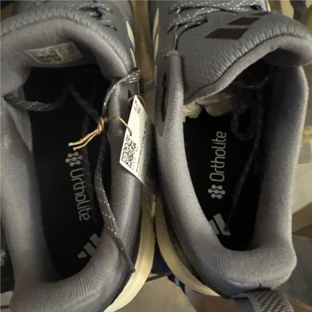 Adidas shoes - RunFalcon 5 TR - RunFalcon - JH8783 - Gray, Manufacturer: Carbon Beluga/Steeple Gray/Solar Red 9