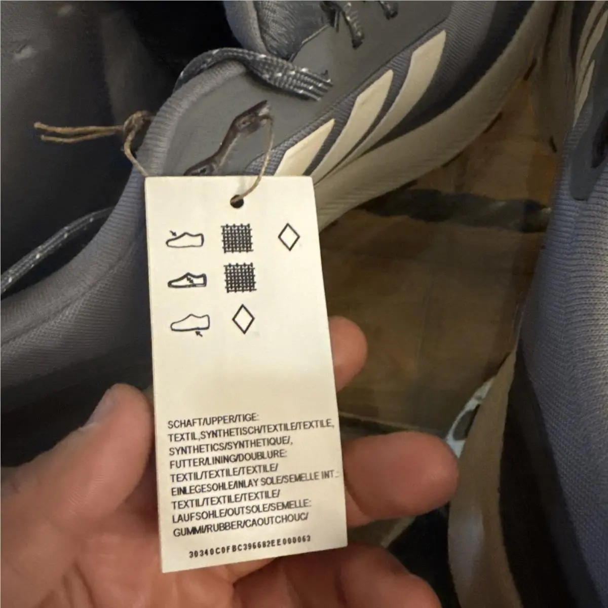 Adidas shoes - RunFalcon 5 TR - RunFalcon - JH8783 - Gray, Manufacturer: Carbon Beluga/Steeple Gray/Solar Red 11