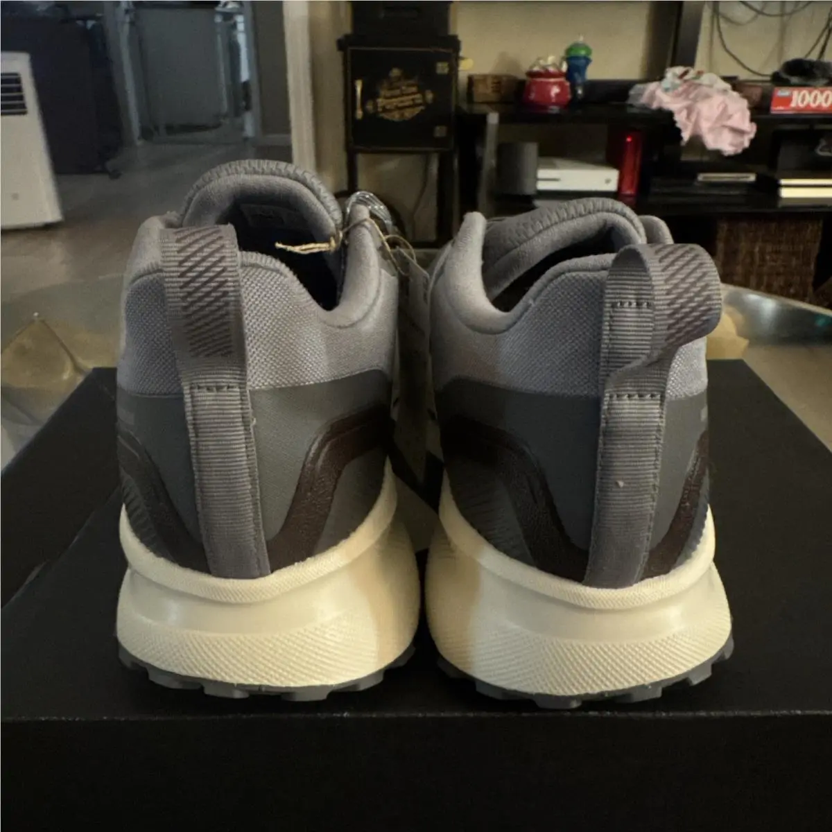 Adidas shoes - RunFalcon 5 TR - RunFalcon - JH8783 - Gray, Manufacturer: Carbon Beluga/Steeple Gray/Solar Red 3