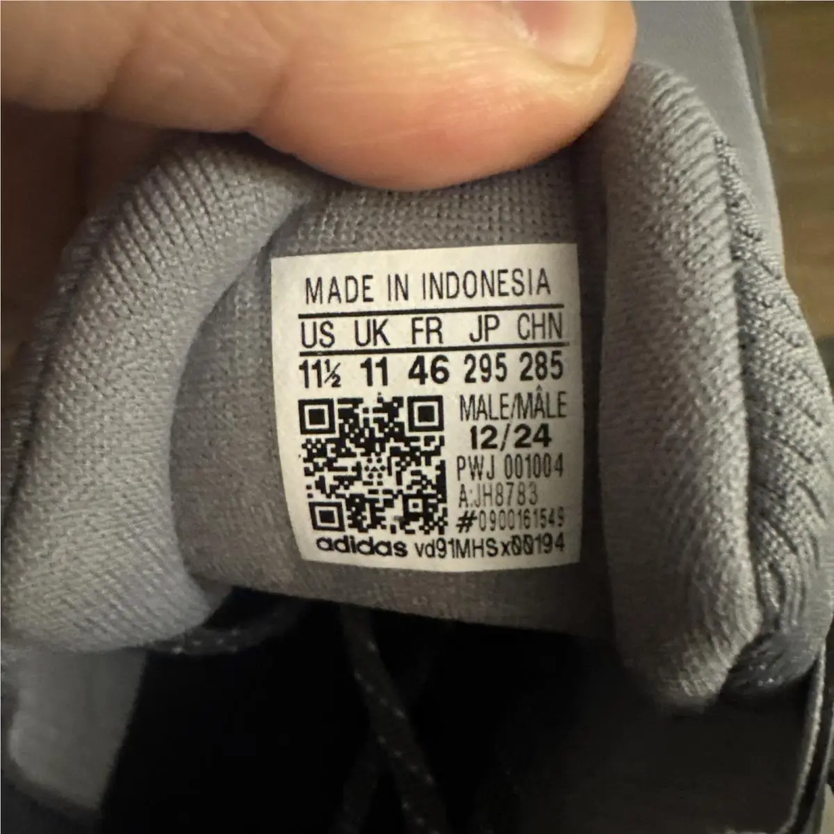 Adidas shoes - RunFalcon 5 TR - RunFalcon - JH8783 - Gray, Manufacturer: Carbon Beluga/Steeple Gray/Solar Red 7