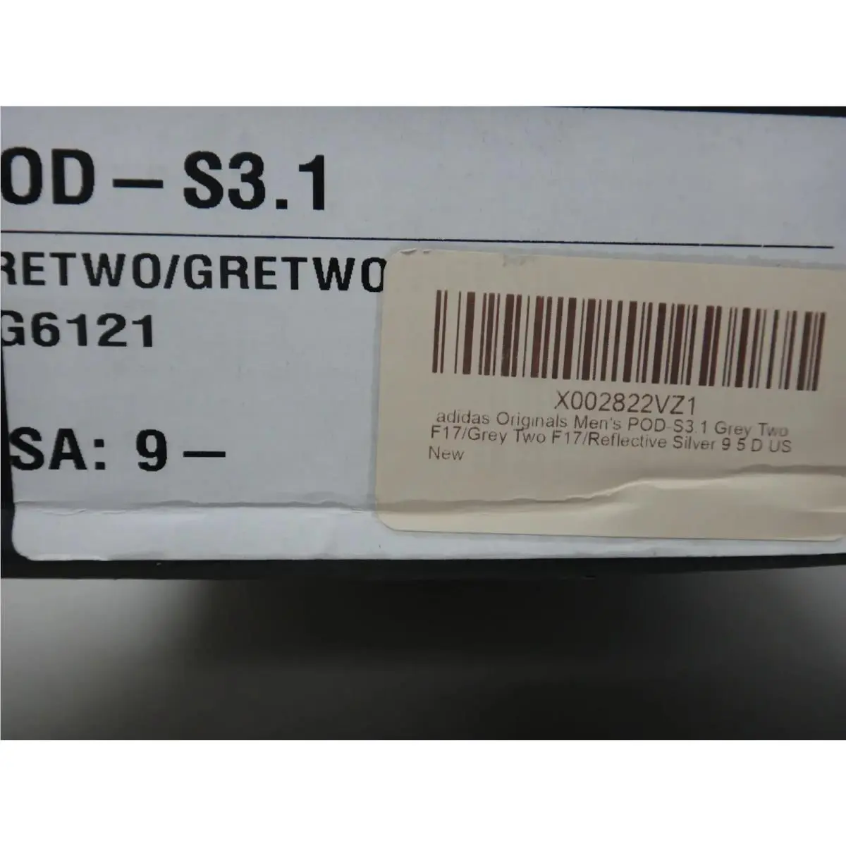 Adidas shoes - adidas P.O.D. S3.1 - CG6121 - Gray 1