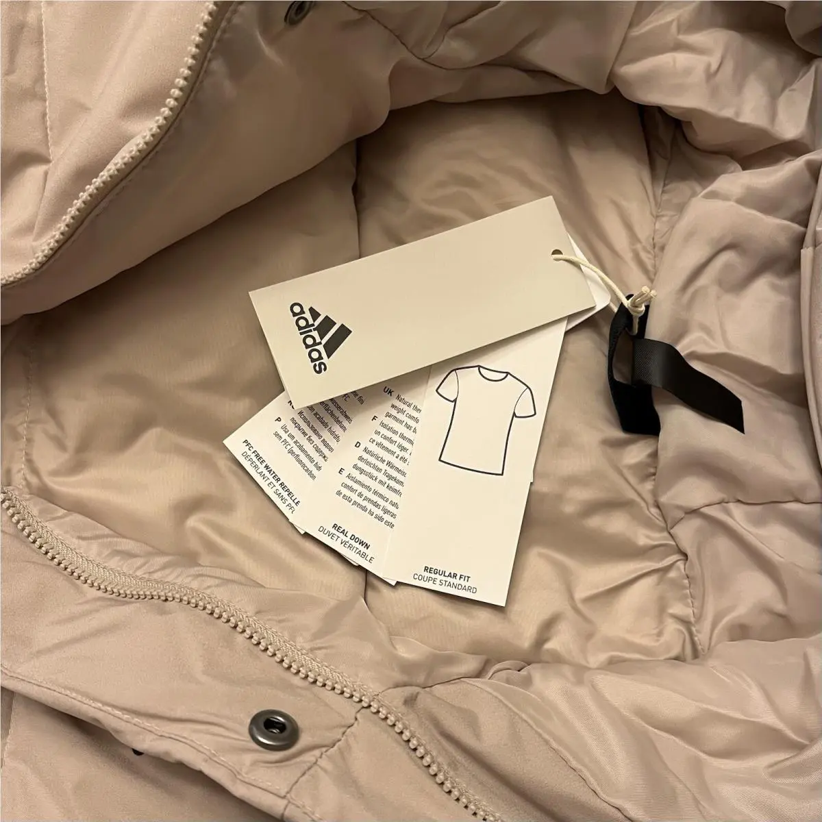 Adidas clothing - HELIONIC HO JKT - HELIONIC JKT - HY3934 - Beige (UPC: 196465127663) 1