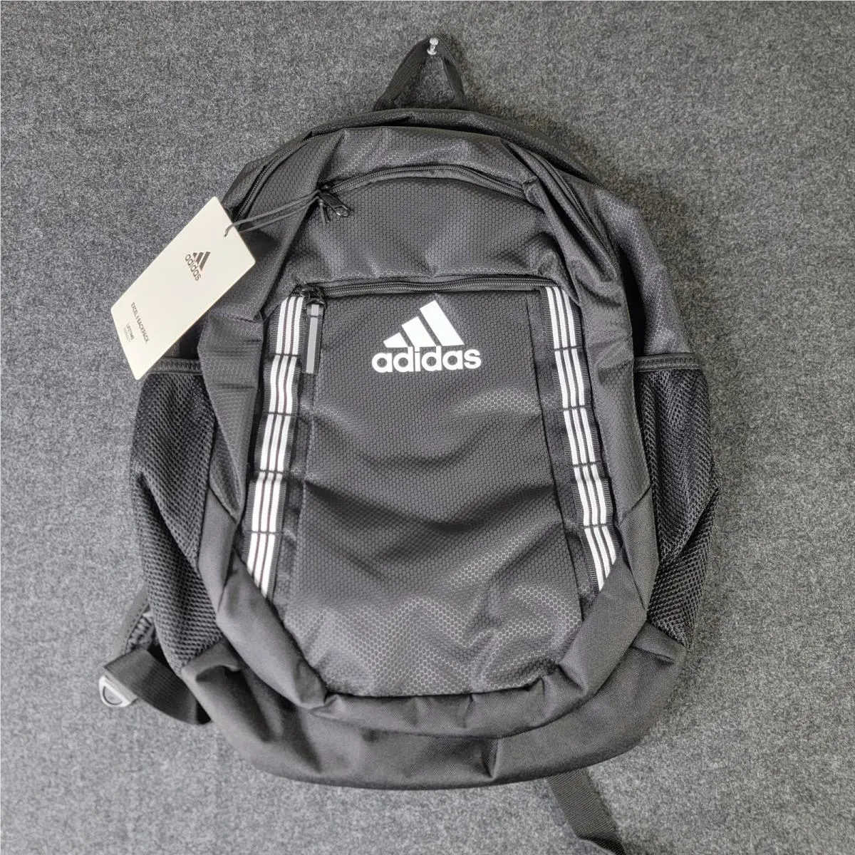 Excel 6 Backpack 3-Stripes 16 Laptop Storage Bottle Side Pockets by Adidas