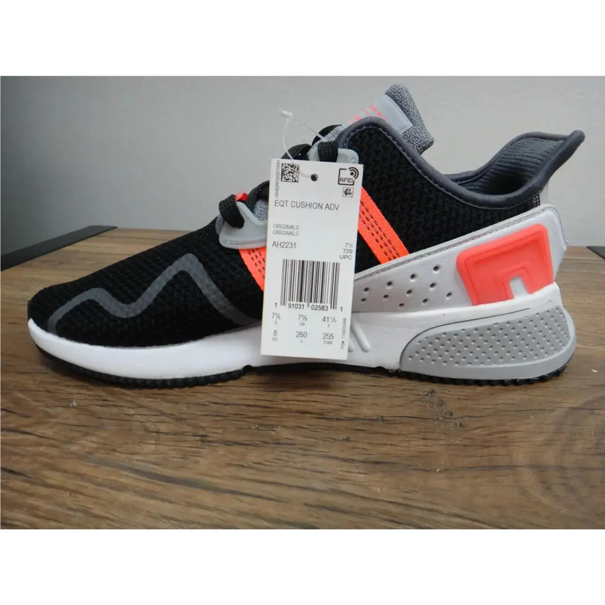 Adidas shoes - adidas EQT Cushion ADV - EQT Cushion ADV - AH2231 - Core Black Turbo Footwear White 5