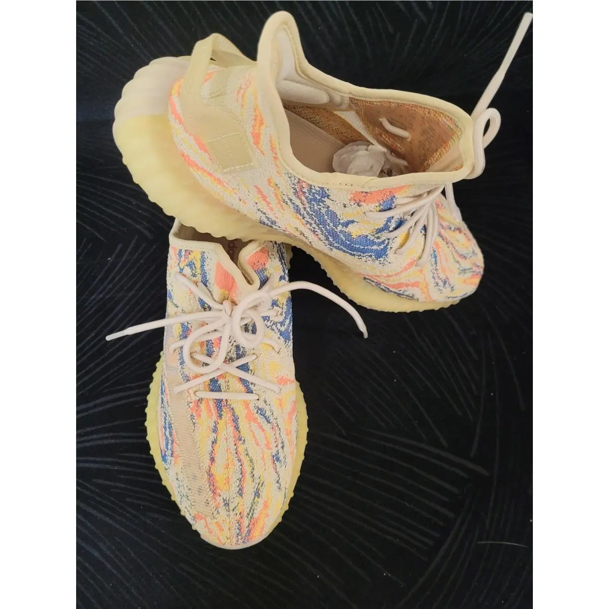 Yeezy Boost 350 V2 MX Oat GW3773 Unisex Multi Color Sneakers Size 9 by Adidas