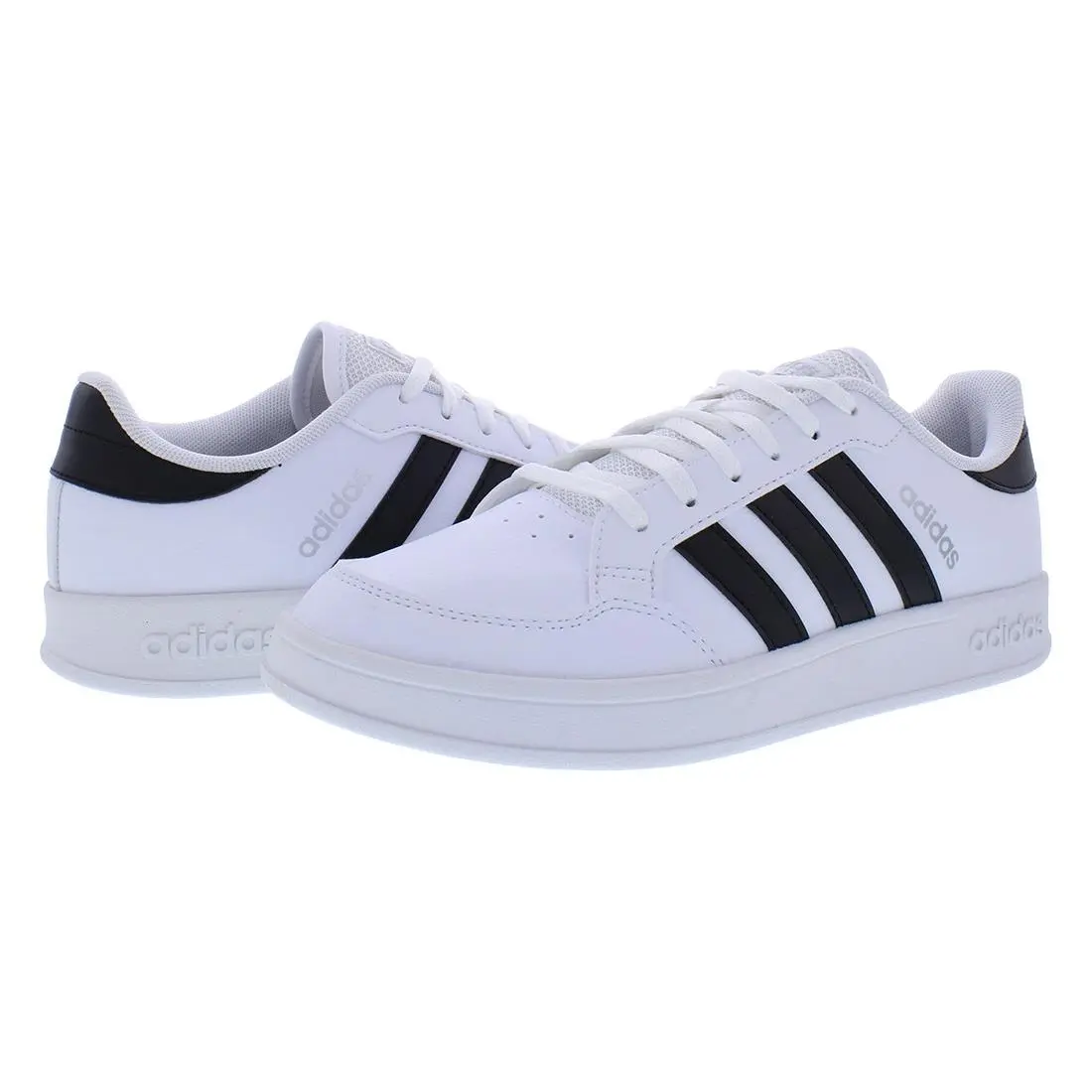 Adidas shoes - Cloud White/Core Black/Silver Metallic (UPC: 191984450667) 0