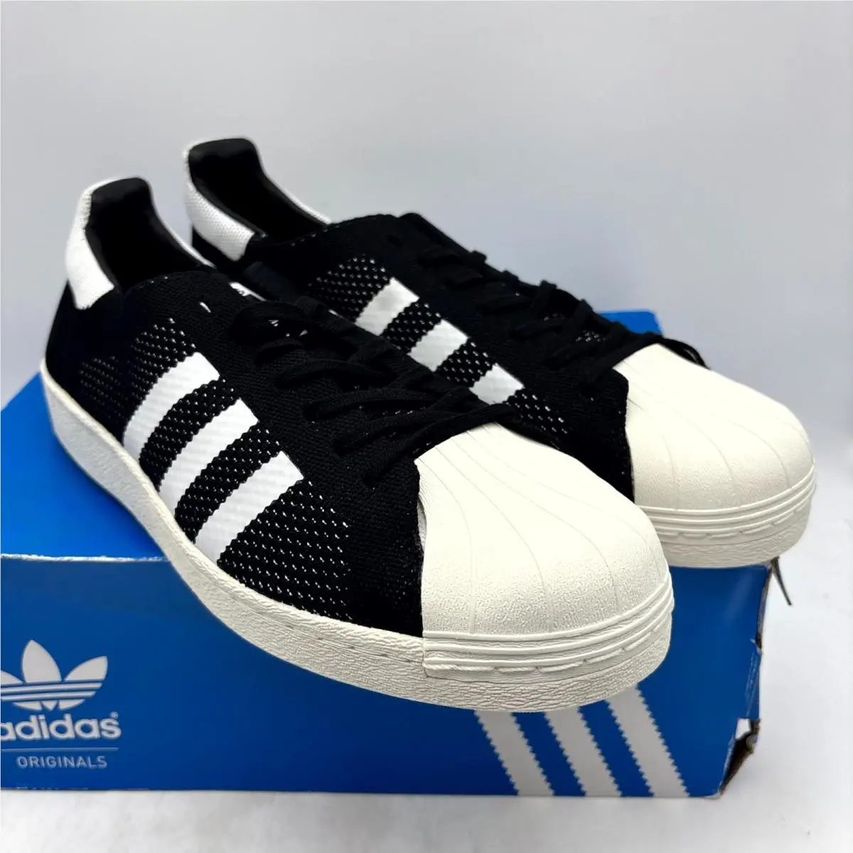 Adidas shoes - Adidas Superstar Pk - Superstar - BB0191 - Black White (UPC: 889136290369) 1