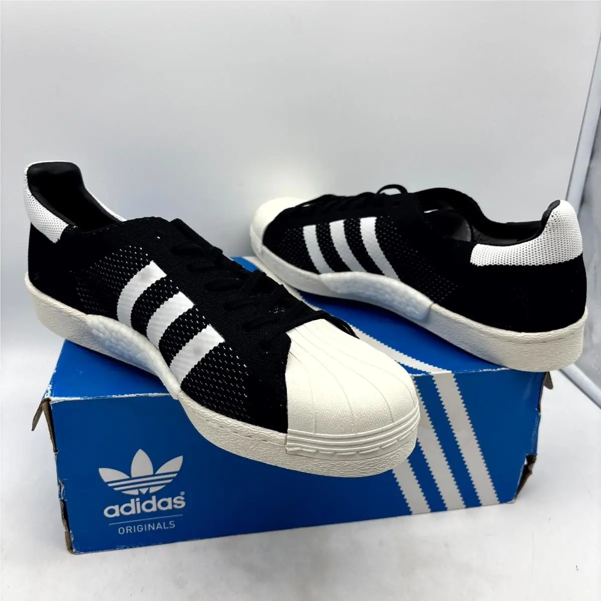 Adidas shoes - Adidas Superstar Pk - Superstar - BB0191 - Black White (UPC: 889136290369) 2