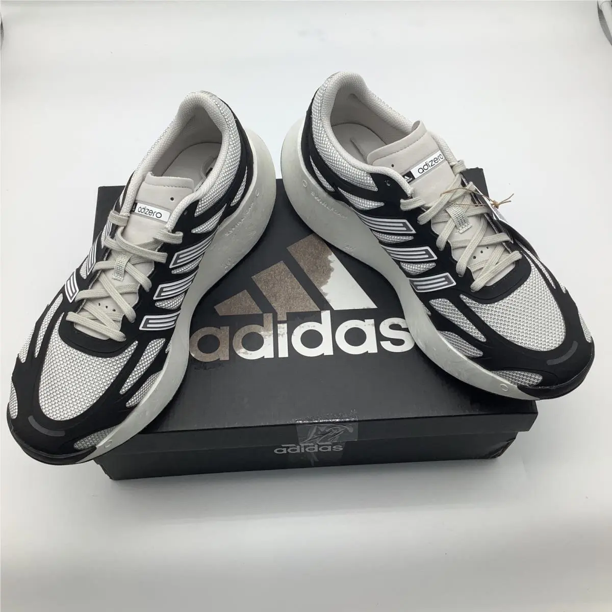 Adidas Adizero Aruku Originals Running Shoes JI3555 Black White M 11 W 12