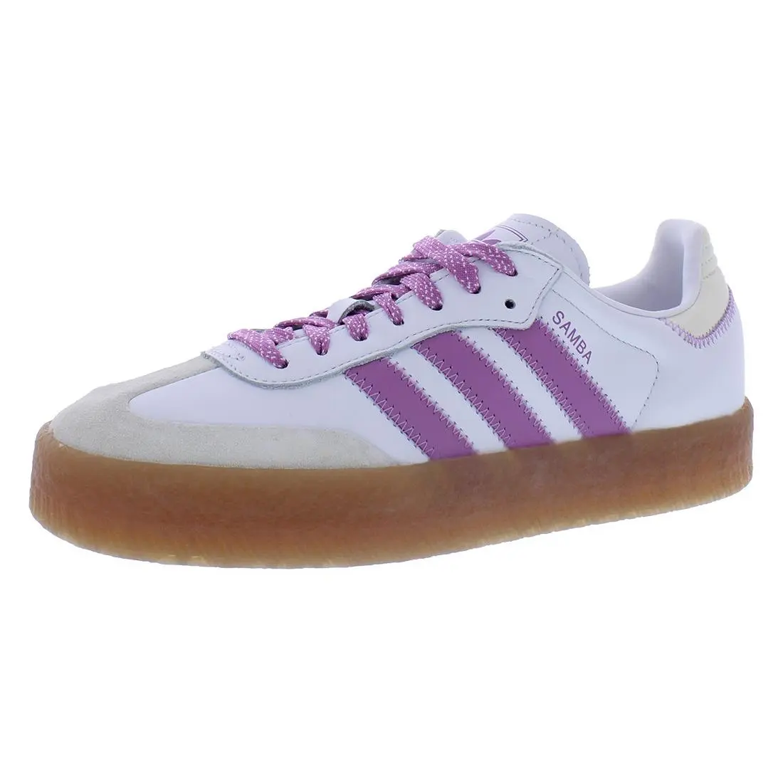 Adidas shoes - Cloud White/Preloved Purple, Main: White (UPC: 196477624020) 0