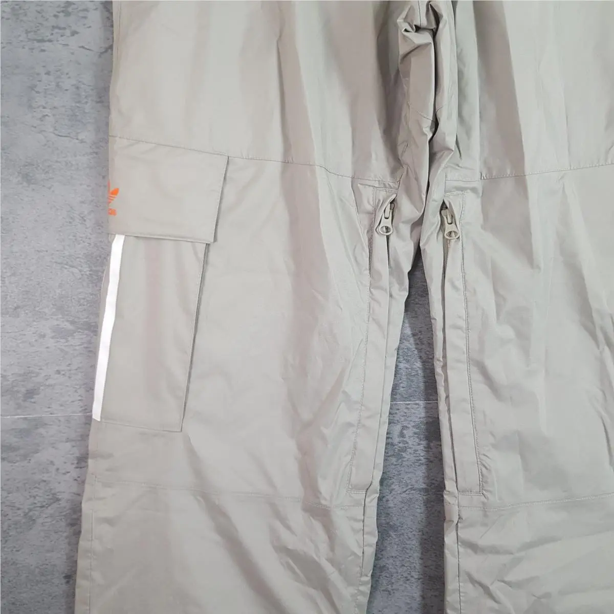 Adidas clothing - 10 K Cargo Pants - Cargo Pants - FJ7500 - Feather Grey (UPC: 0191979302407) 1